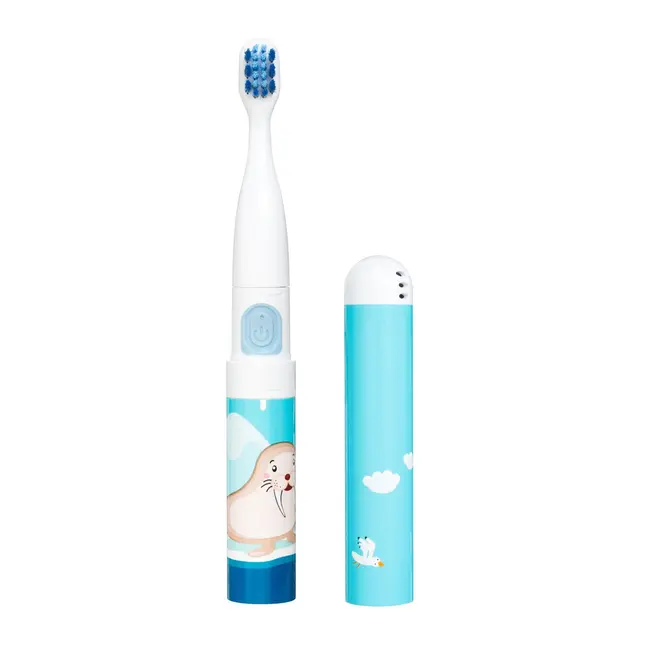 Periuta de dinti electrica VITAMMY Smile, pentru copii 3 +, cutie travel, Animatie Morsa BITsmilemorsa