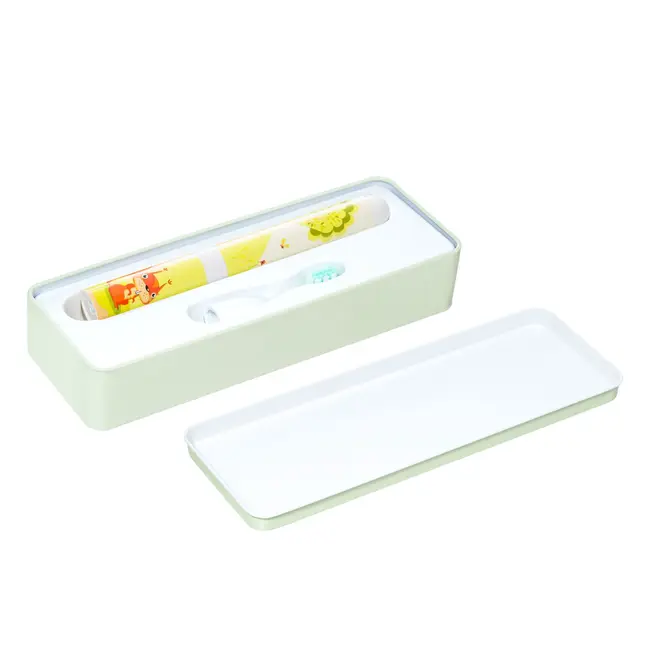 Periuta de dinti electrica VITAMMY Smile, pentru copii 3 +, cutie travel, Animatie Veverita, Alb Vernil, TB8041W BITsmileveverita