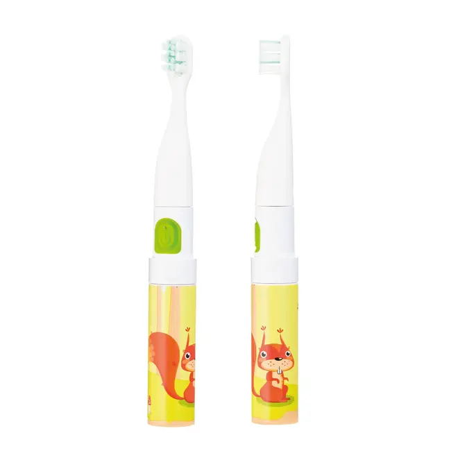Periuta de dinti electrica VITAMMY Smile, pentru copii 3 +, cutie travel, Animatie Veverita, Alb Vernil, TB8041W BITsmileveverita