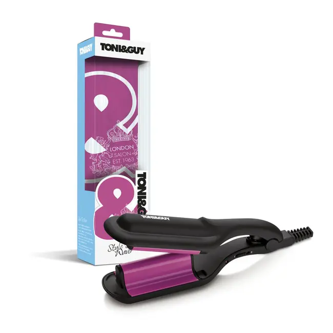 Placa profesionala de creponat parul TONI  GUY Style Fix Waver TGIR1930E BITplacaTGIR1930E