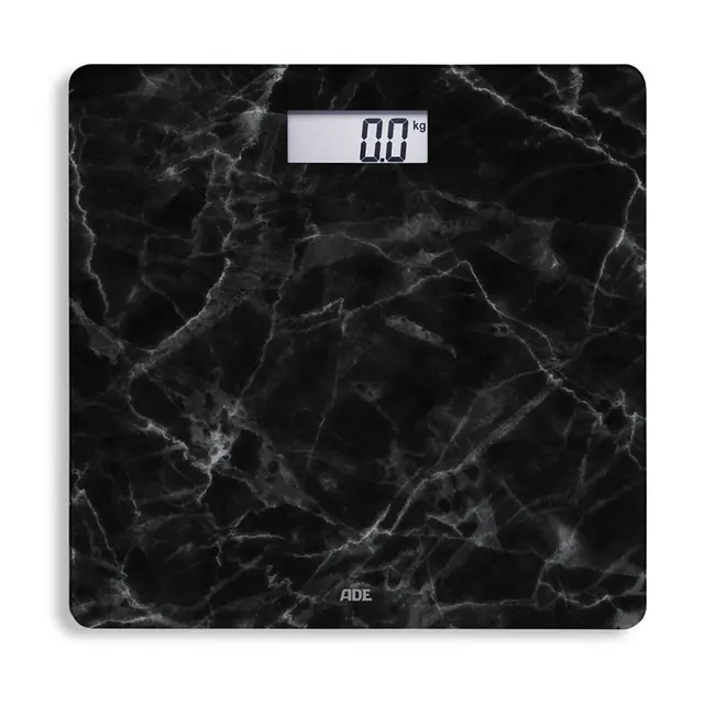 Cantar corporal electronic ADE BE1712 Aurora, Model Marmura, Ecran LCD, Negru BITauroranegru