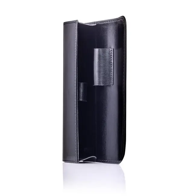 Husa de protectie Vitammy Case 3, din piele ecologica, dedicata periutelor de dinti electrice Vitammy: Aurum, Pearl+, Platinum, Symphony, Smils, Harmony, Splash, Dino, Negru BITvitammycase3negru