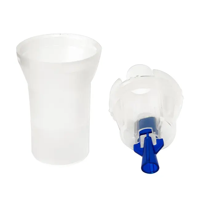 Kit de nebulizare RedLine RDA015, pahar si piesa de gura, MMAD 3 &mu;m, pentru aparate de aerosoli cu compresor BITrda015