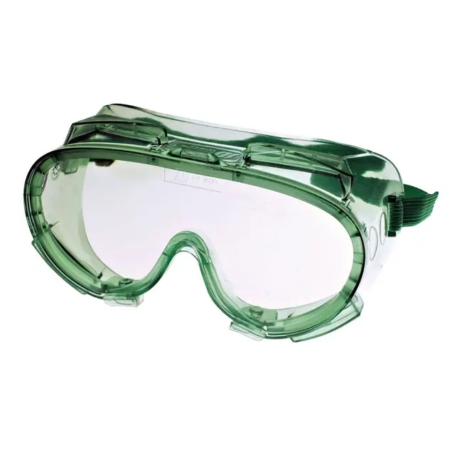 Ochelari de protectie Cedrus, ventilati, pentru protejarea impotriva ranilor oculare prin impact mecanic, picaturi, stropi de lichid, lentile din policarbonat rezistent la impact, Transparent, SG232 BITochelariSG232