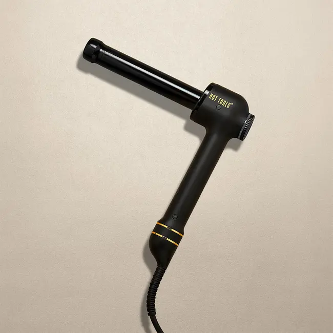 Ondulator Hot Tools Curlbar, Pro Artist Black Gold collection, 32 mm, 8 trepte de temperatura, invelis din titan, cronometru pentru bucle, HTCURL1110BG BITHTCURL1110BG