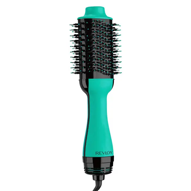 Perie electrica fixa REVLON One-Step Hair Dryer  Volumizer, RVDR5222TE TEAL, pentru par mediu si lung, Turcoaz BITRVDR5222TE