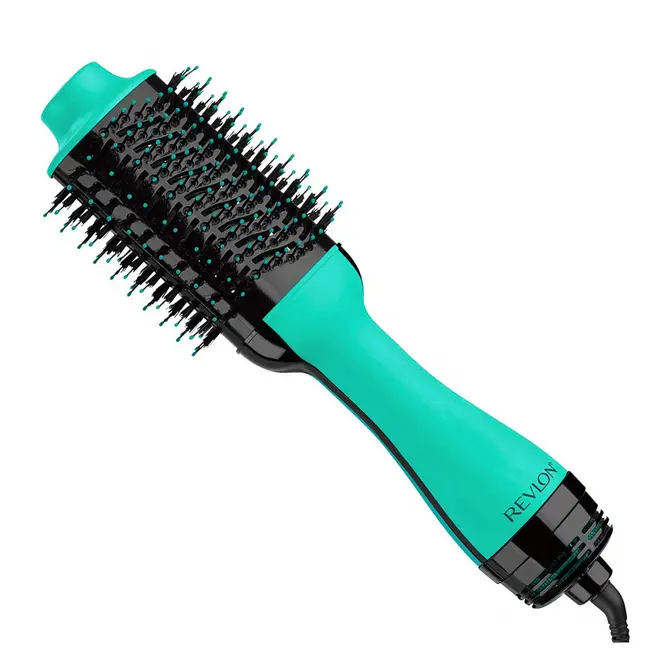 Perie electrica fixa REVLON One-Step Hair Dryer  Volumizer, RVDR5222TE TEAL, pentru par mediu si lung, Turcoaz BITRVDR5222TE