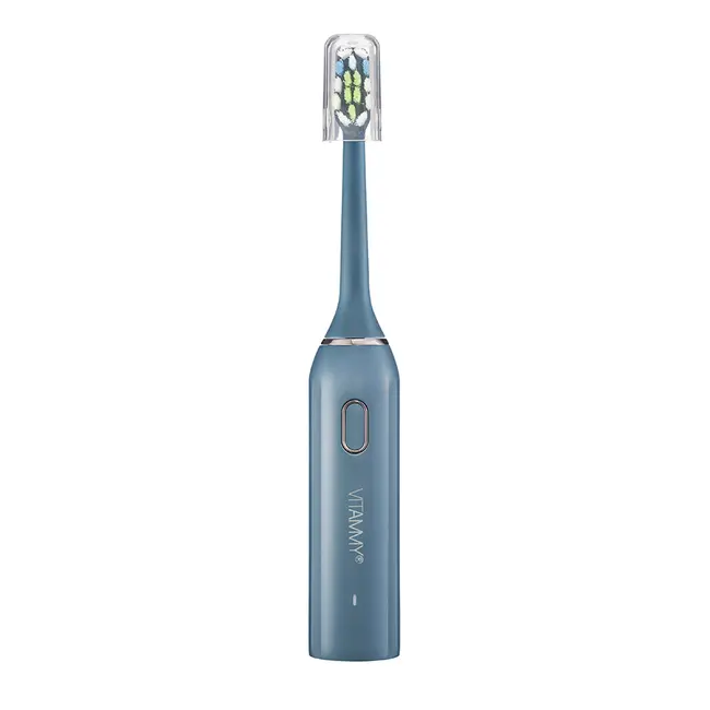 Periuta de dinti electrica VITAMMY Vivo, model premium, 72000 vibratii min, 3 moduri de periaj, rezistenta la apa, Antracit BITvivoantracit