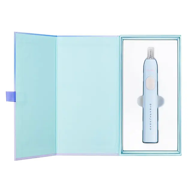 Periuta de dinti electrica Vitammy Smils Cloud, 82.000 de miscari min, 5 programe de periaj, baza incarcare USB, 2 capete periuta, Bleu BITsmilscloud