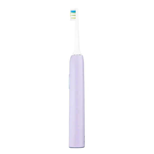 Periuta de dinti electrica Vitammy Smils Jelly, 82.000 de miscari min, 5 programe de periaj, baza incarcare USB, 2 capete periuta, Violet BITsmilsjelly