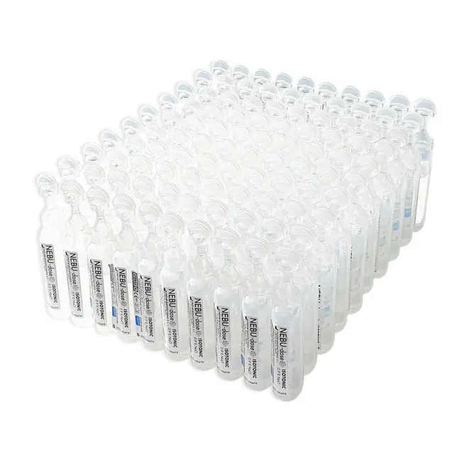 Ser fiziologic izotonic Solinea NEBU-dose concentratie 0.9%, 100 monodoze x 5 ml BITnebudose09