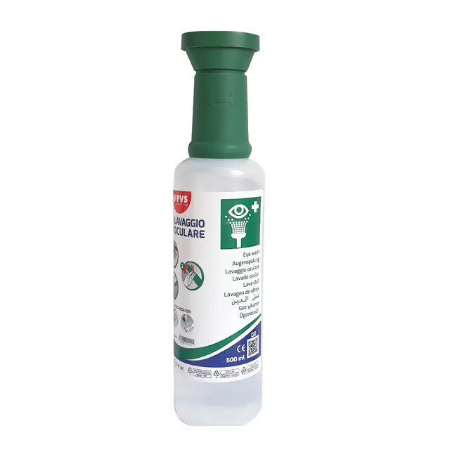 Solutie salina izotonica sterila Gima pentru clatirea ochilor, 500 ml BITSolutiesalinaGima