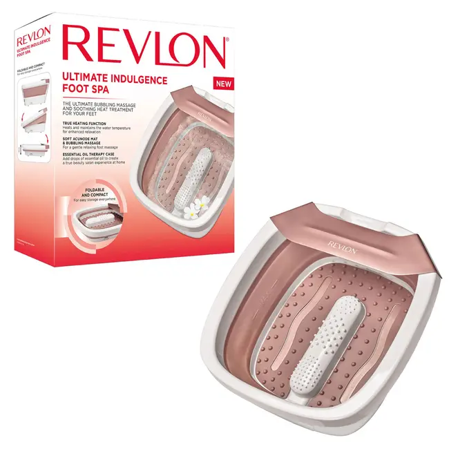 Aparat de hidromasaj pliabil pentru picioare REVLON Ultimate Indulgence Foot Spa, RVFB7034E BITfootspaultimate