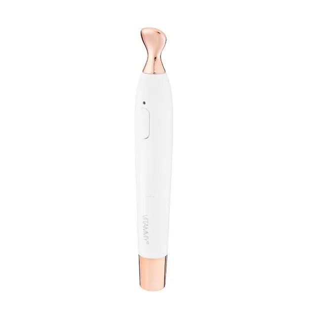 Aparat de masaj sonic Vitammy Liva, pentru ingrijirea zonei ochilor si buzelor, 13.000 vibratii sonice min, 2 moduri de operare, cablu mini USB BITVitammyLiva