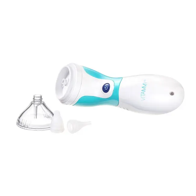 Aspirator nazal electric VITAMMY Colibri, 2 varfuri de silicon, pentru copii 0 - 12 ani, Model  NS14 BITvitammycolibri