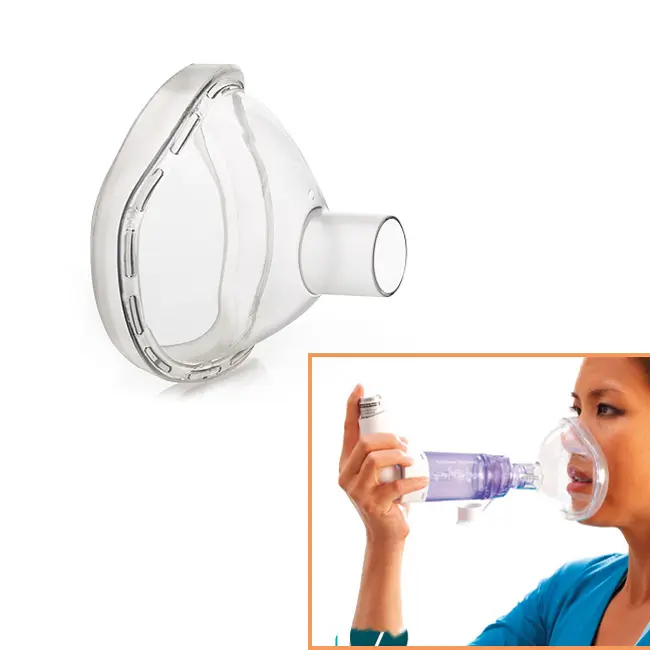 Masca large LiteTouch Philips Respironics, 5 ani - adulti, pentru Philips Optichamber BITLiteTouch5sigilat