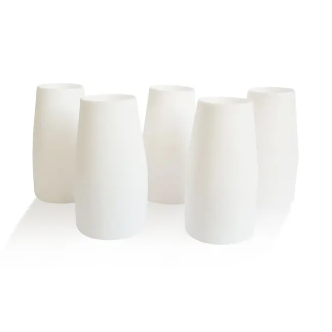 Mustiuc pediatric Philips Respironics HS715-5, Set 5 buc piese bucale pentru spirometru Personal Best, Alb BITmustiucHS7155