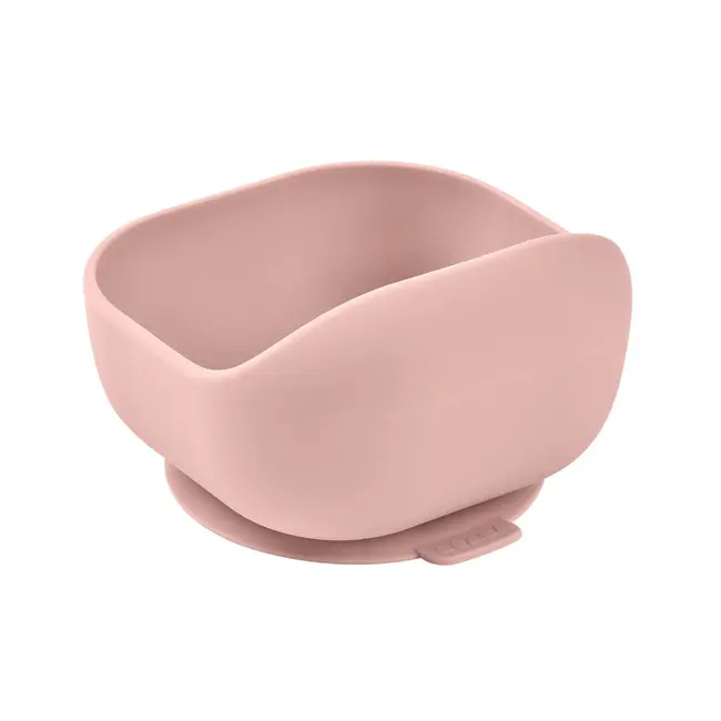 Bol silicon cu ventuza Beaba Cotton Candy