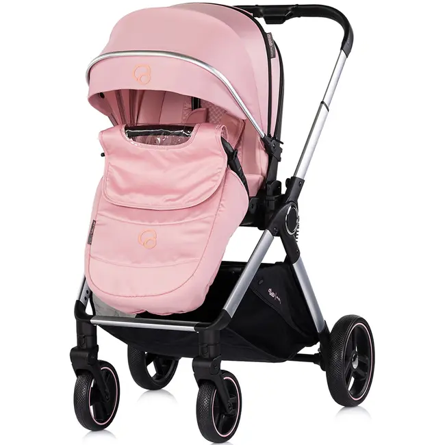 Carucior Chipolino Euphoria 3 in 1 powder pink HUBKKEU02606PP