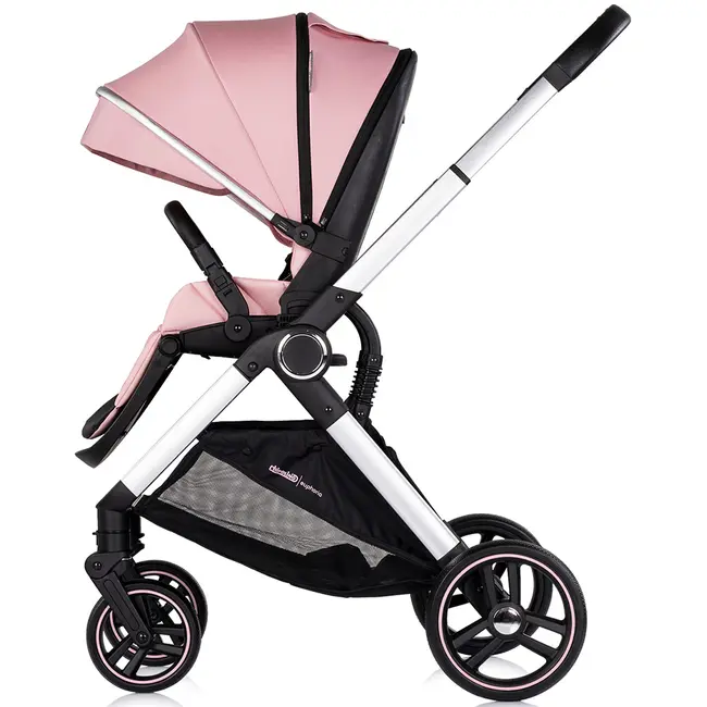 Carucior Chipolino Euphoria 3 in 1 powder pink HUBKKEU02606PP