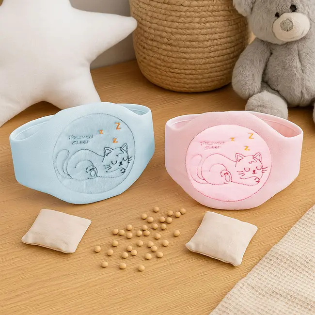 Centura anticolici cu samburi de cirese RedLine Burticel, utilizare versatila cald sau rece, saculet detasabil cu samburi de cirese 100% naturali, Roz BITRedLineBurticelroz