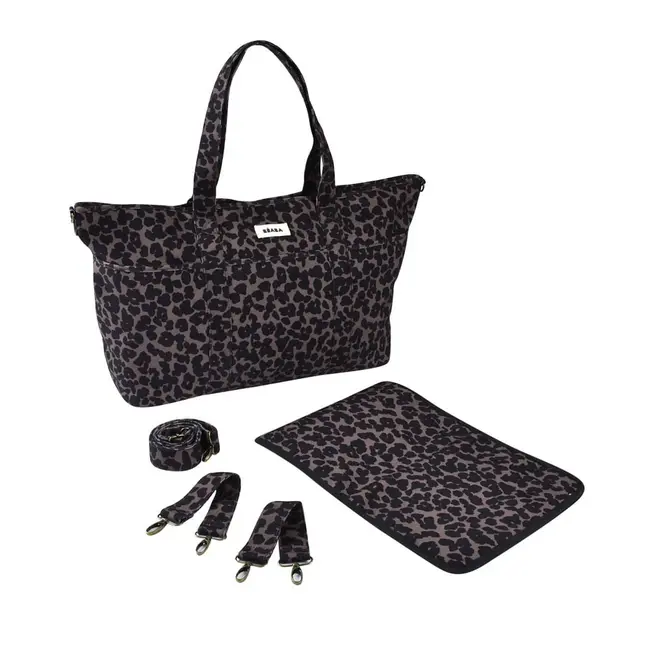 Geanta de bebe Beaba Madrid Leopard
