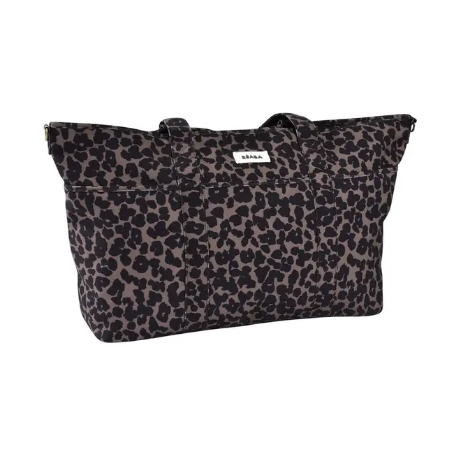 Geanta de bebe Beaba Madrid Leopard