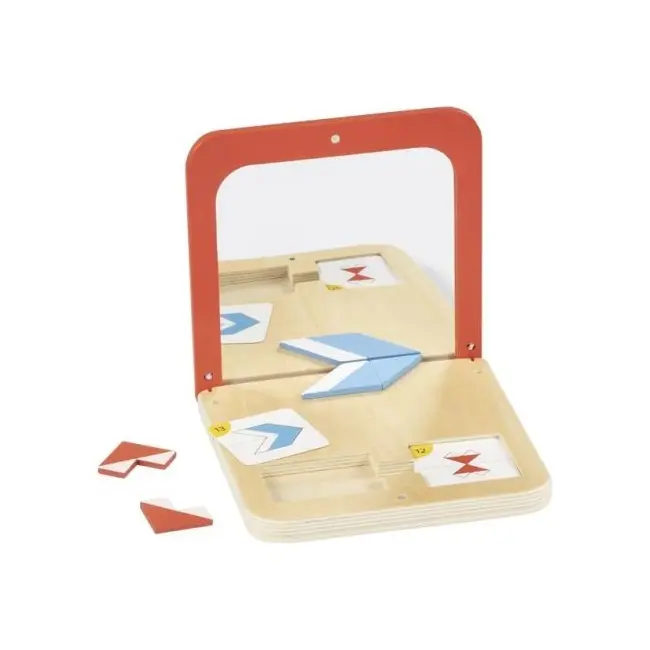 Joc educativ oglinda magica goki pentru simetrie, varsta 5+ - okegoki56296