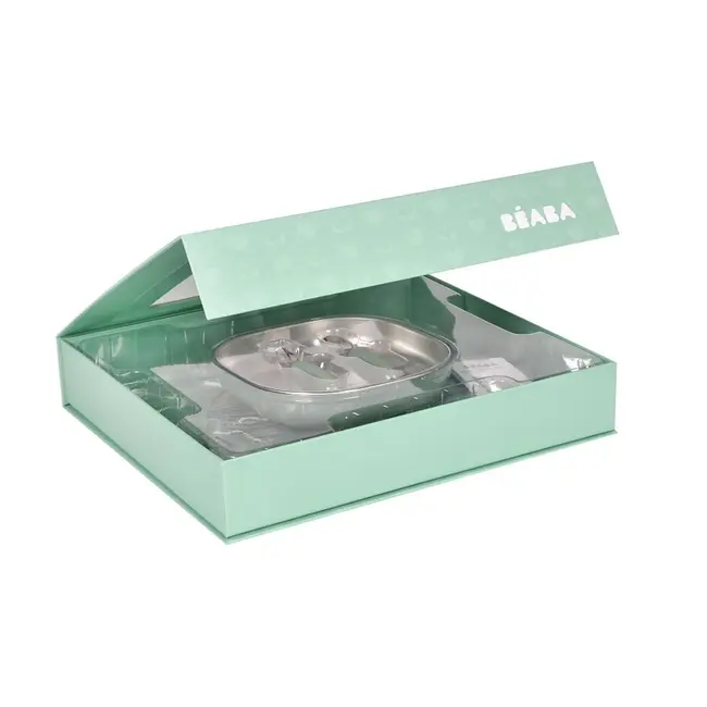 Set masa cadou Beaba First Meal Sage Green