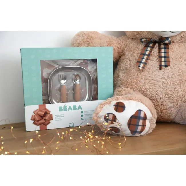 Set masa cadou Beaba First Meal Savanah Bloom