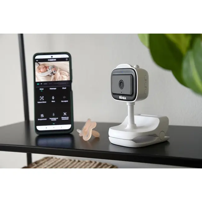 Video Monitor Digital + Wi-Fi Beaba ZEN Connect Nomade White