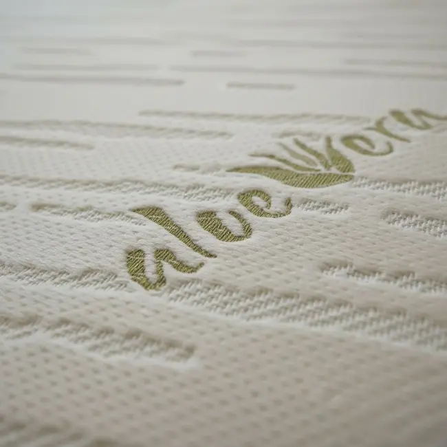 Topper 200x80x3 cm cu Lana, Spuma Memory cu particule Arctic Gel si Husa Jacquard pentru pat - ASC6427968008413