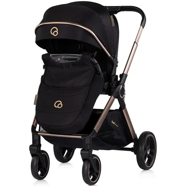 Carucior Chipolino Euphoria 3 in 1 noir HUBKKEU02601NO