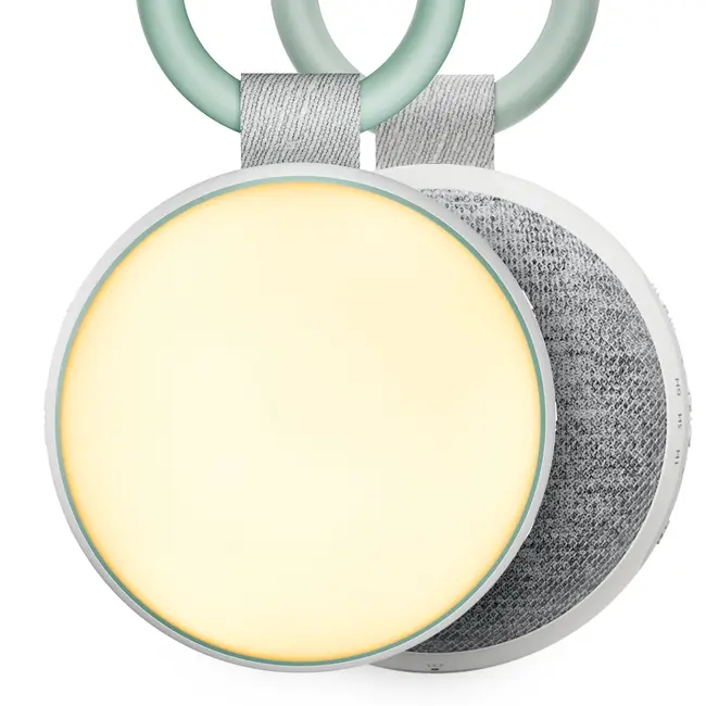 Difuzor sunete albe portabil Momcozy cu lampa de veghe