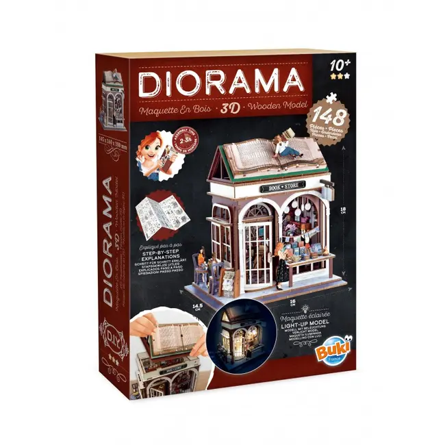 Diorama - biblioteca bk68074