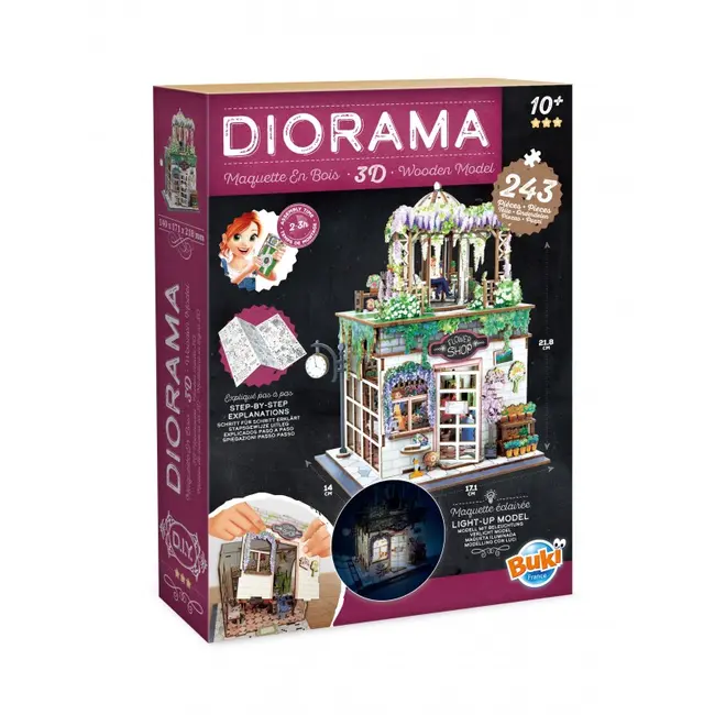 Diorama - florarie bk68075