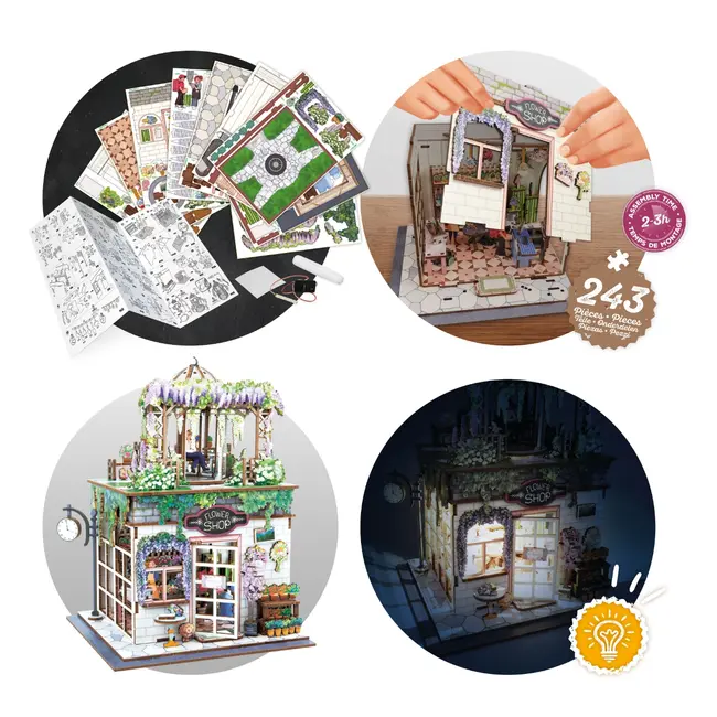 Diorama - florarie bk68075