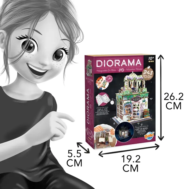Diorama - florarie bk68075