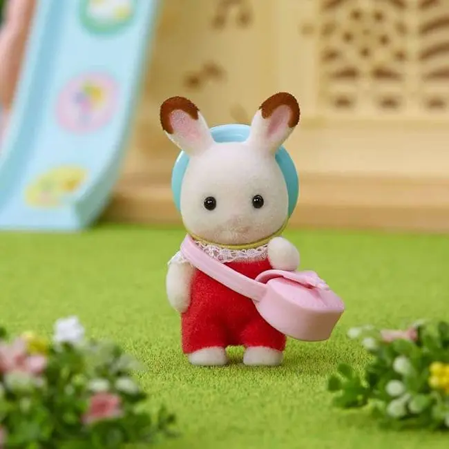 Figurine sylvanian families - bebe iepuras chocolate sf5405