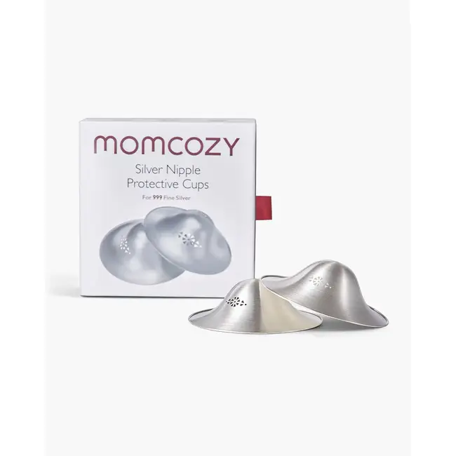 Protectie alaptare Momcozy argint 55 mm set 2 buc L