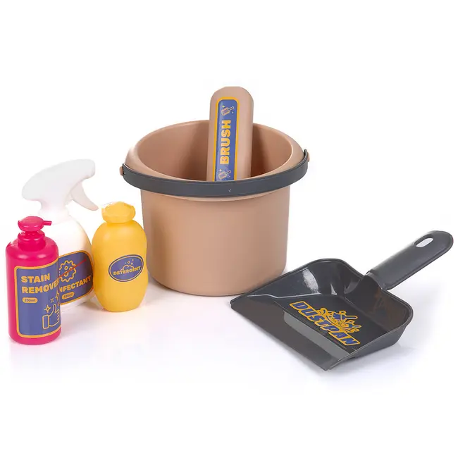 Set jucarie Chipolino Cleaning Cart cu 35 accesorii HUBDIPK002431CC