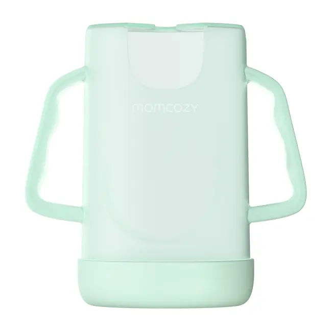 Suport pungi alimente Momcozy cu manere Green