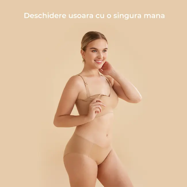Sutien alaptare Momcozy YN21 Skin 3XL