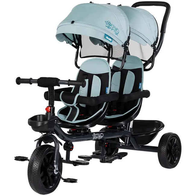 Tricicleta gemeni Chipolino Hip Hop matcha HUBTRKHH0263MA