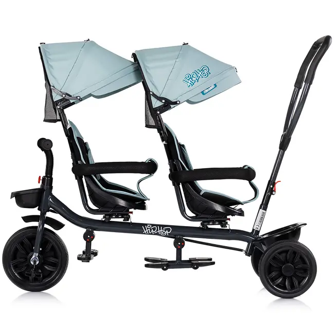 Tricicleta gemeni Chipolino Hip Hop matcha HUBTRKHH0263MA