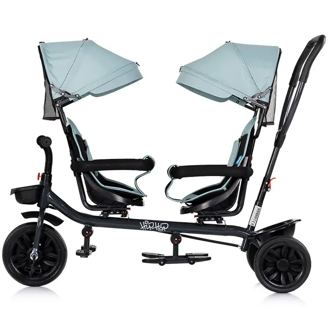 Tricicleta gemeni Chipolino Hip Hop matcha HUBTRKHH0263MA