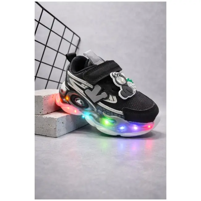 Adidasi cu luminite blacky adt-31