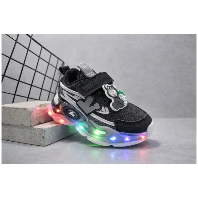 Adidasi cu luminite blacky adt-31