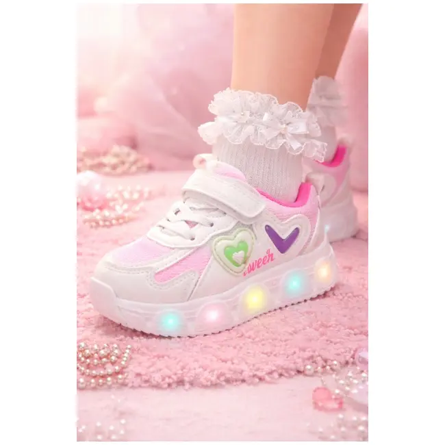 Adidasi cu luminite multicolori adt-19-1