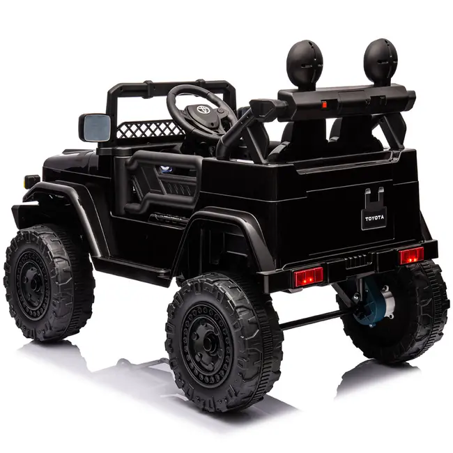 Masinuta electrica Chipolino Toyota FJ Cruiser cu roti EVA black HUBELJTFJ251BK